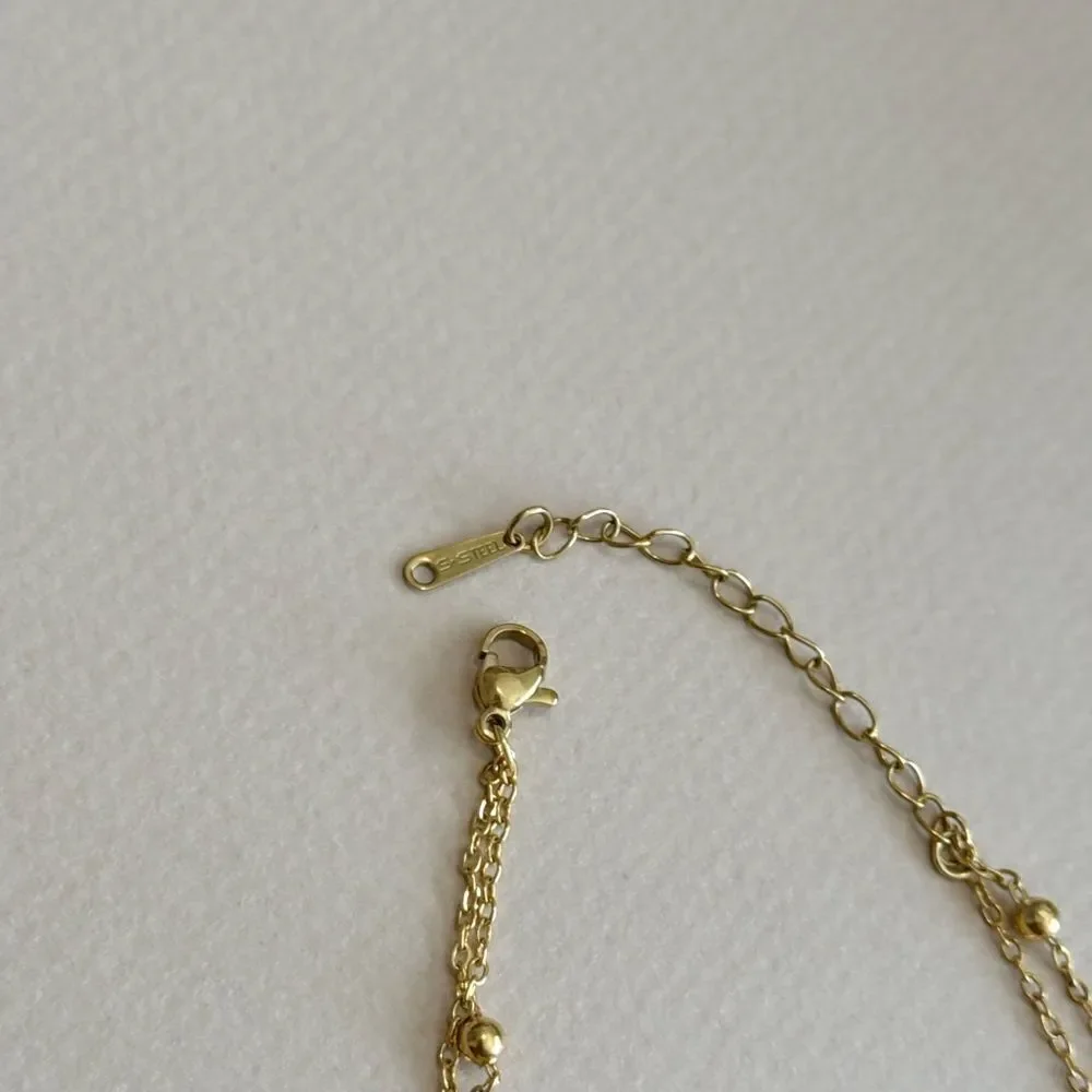 Crystal  anklet #1485